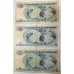 ZAMBIA 1980 . TWO 2 and TWENTY 20 DOLLARS BANKNOTES
